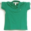 Green polo shirt for women