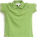 Light green polo shirt for women