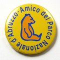 Spilla Button Parco Nazionale d'Abruzzo Lazio e Molise