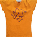 Women's t-shirt in orange - Parco Nazionale Dolomiti Bellunesi