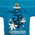 Tee-shirt pour enfants couleur turquoise du Parco Nazionale del Gran Paradiso