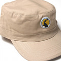 Cappellino militare in tela beige - Parco Nazionale del Gran Paradiso