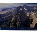 Poster Gran Sasso d'Italia, Corno Grande und Calderone-Gletscher