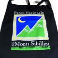 Organic Cotton Bag, col. Black, of Monti Sibillini National Park