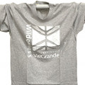Graues T-Shirt aus Fairtrade-Baumwolle Parco Nazionale Val Grande