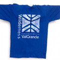 T-shirt E-cotton bleu Parco Nazionale Val Grande