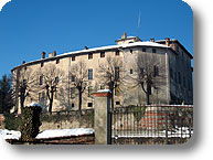Il Castello di Foglizzo visto da oriente