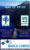 Carta dei sentieri Parco Regionale di Portofino