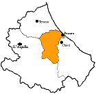Pescara Province map