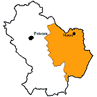 Matera Province map