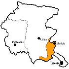 Gorizia Province map