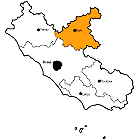 Rieti Province map