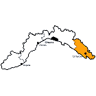 Provinz La Spezia Karte