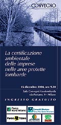 La certificazione ambientale delle imprese nelle Aree Protette Lombarde