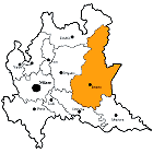 Provinz Brescia Karte