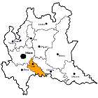 Provinz Lodi Karte