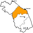 Ancona Province map