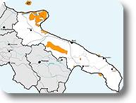 Interactive map Apulia