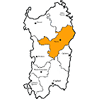 Mappa provincia Nuoro