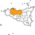 Palermo Province map