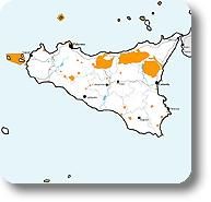 Interactive map Sicily