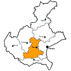 Padua Province map