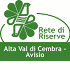 Logo Rete di Riserve Alta Val di Cembra - Avisio
