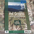Carta escursionistica della Foresta Regionale Val Grigna (BS)