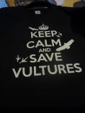 T-shirt "Keep calm and save vultures"