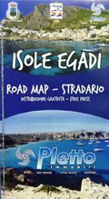 Isole Egadi road map-stradario