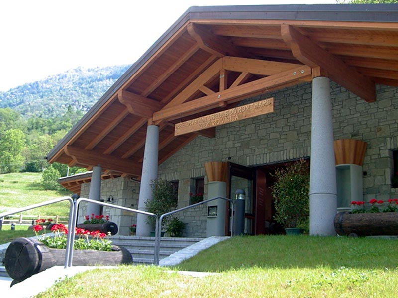 Visitor Center of Mont Mars Nature Reserve