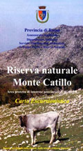 Carta Escursionistica della Riserva Naturale Monte Catillo
