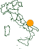 Localizzazione Riserva Statale Palude di Frattarolo