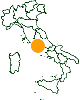 Localizzazione Riserva Naturale di Tuscania