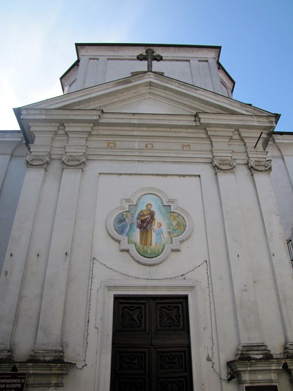 La chiesa della Confraternita di San Giuseppe a Crescentino