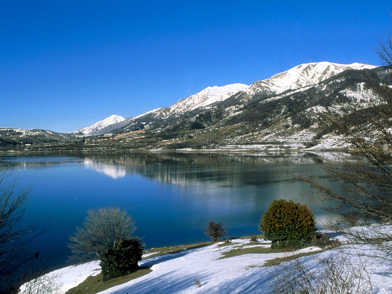 Campotosto Lake