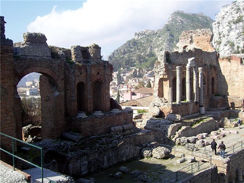 Taormina, the Greek-Roman Theater