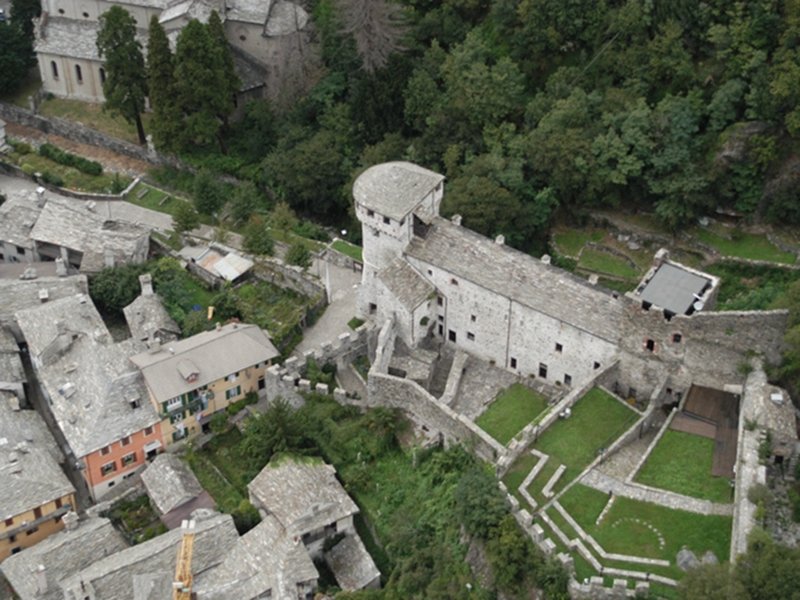 Visconti Schloss von Vogogna