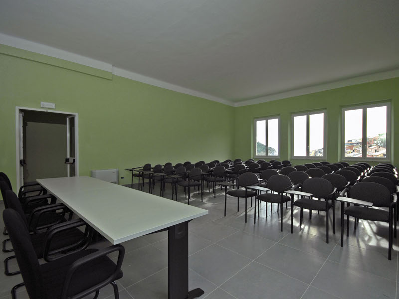 Multimedia room of the environmental education center of Porto Venere