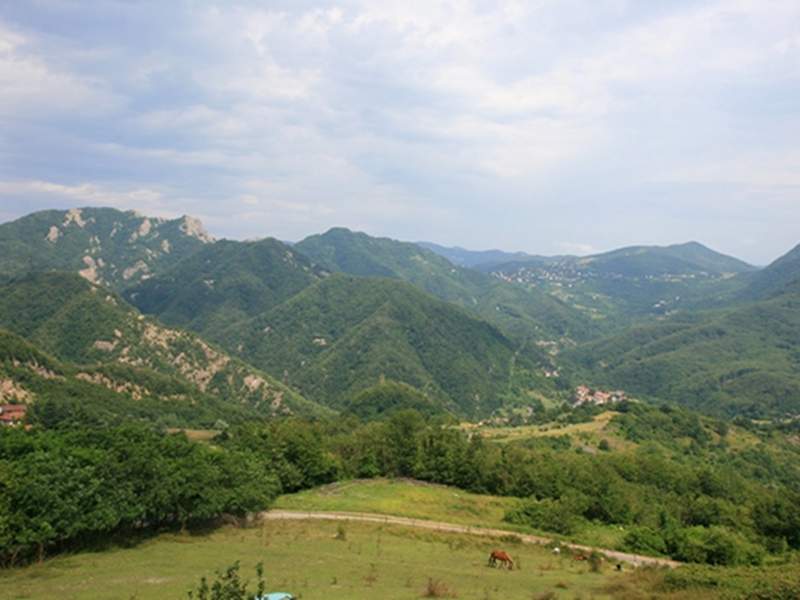 Panorama von Rocche del Reopasso