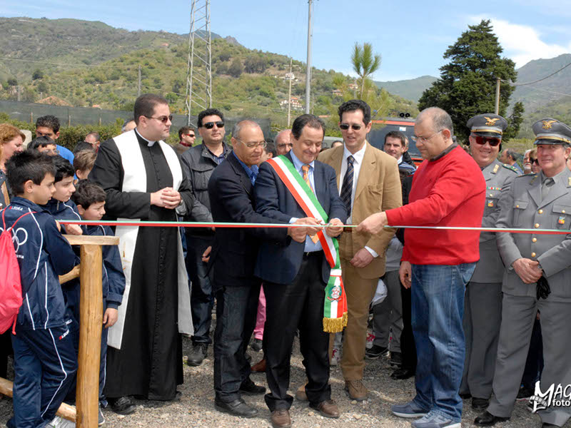 Inaugurazione area attrezzata lungo il sentiero Le Rive dell'Alcantara