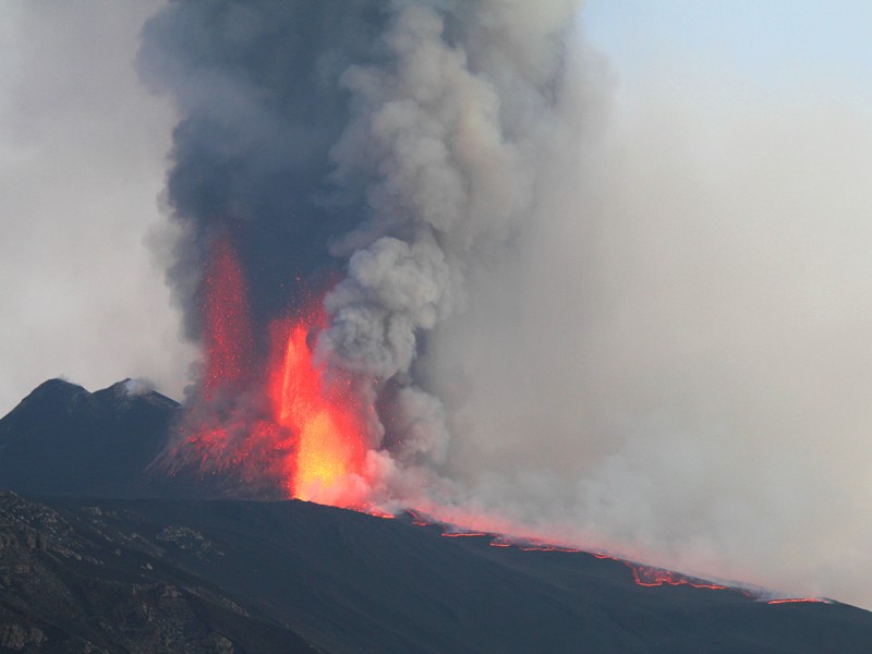 Attività parossistica Cratere Sud Est Etna
