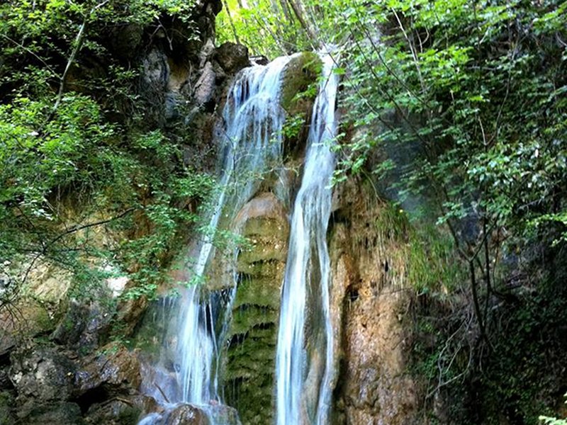 Cascata di Mora delle Monache, località Muralli