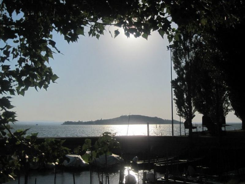Aussicht des Sees Trasimeno