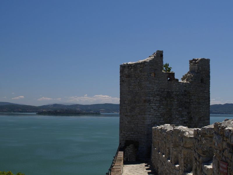 Castiglione del Lago. Die Festung