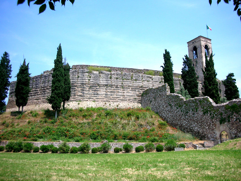 Rocca di Cavriana, veduta d'insieme