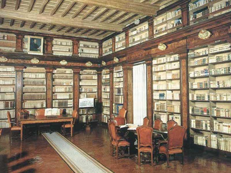 (22881)Monumental Library of Santa Scolastica