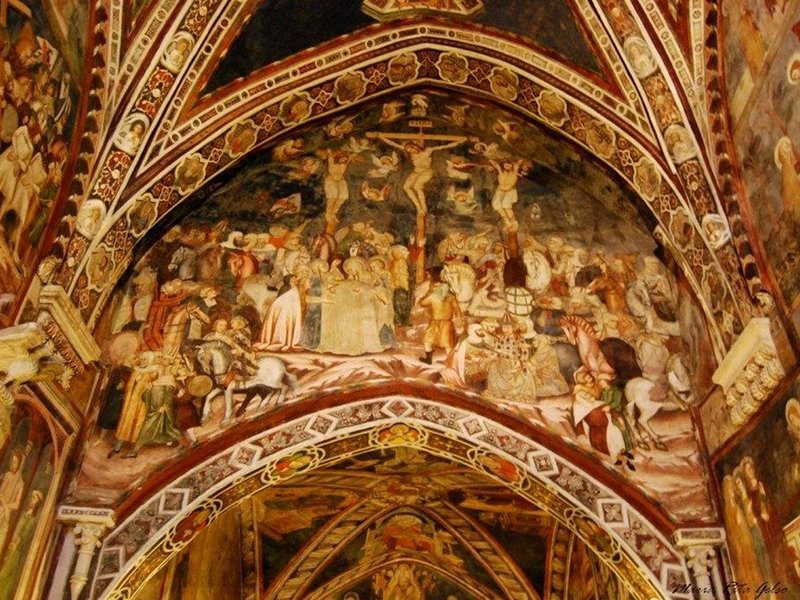 (22892)Monastery of St. Benedict: detail of the frescoes