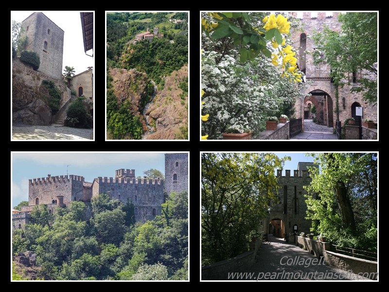 Collage Castello di Gropparello - PC