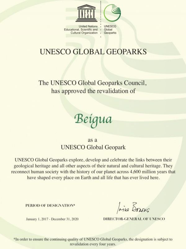 Revalidation Beigua UNESCO Global Geopark